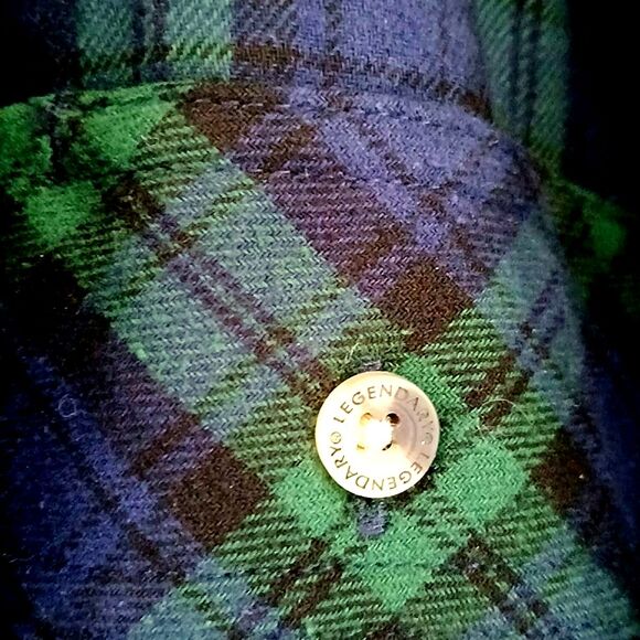 Men's Legendary Whitetails Men's Buck Camp Flannel Shirt Button Down Shirt XL - Picture 6 of 13